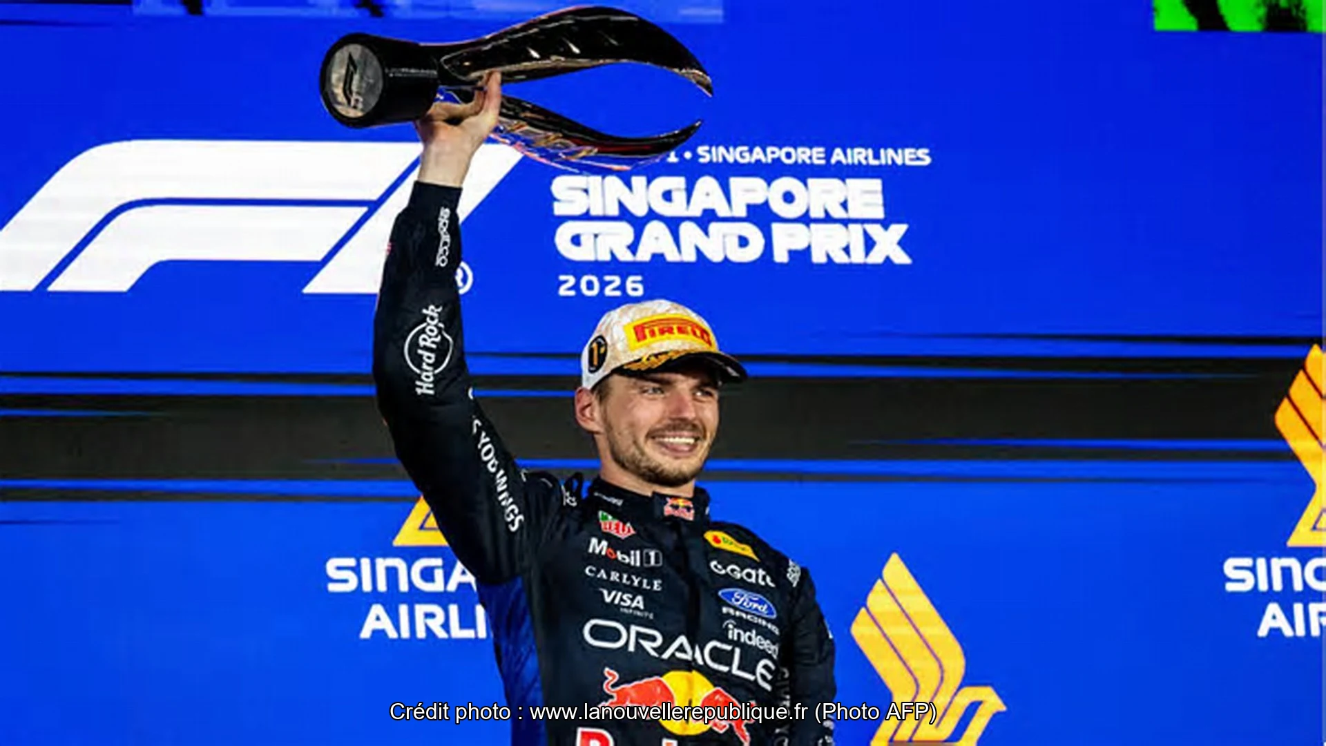 Victoire de Verstappen à Singapour : ce que la stratégie d&rsquo;un seul arrêt coûte aux pneus de F1